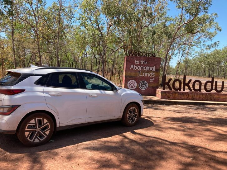 Kakadu road-trip by EV: Sensing grandeur, navigating limits